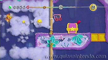 Kirby en el reino de los hilos