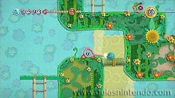Kirby en el reino de los hilos