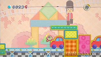 Kirby en el reino de los hilos