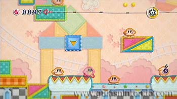 Kirby en el reino de los hilos