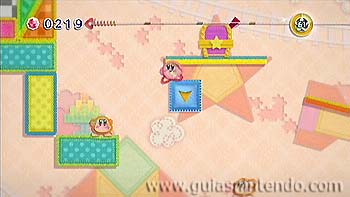 Kirby en el reino de los hilos