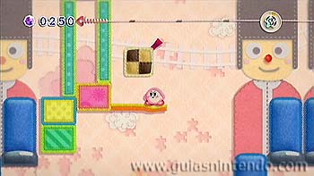 Kirby en el reino de los hilos