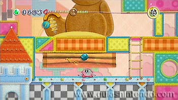 Kirby en el reino de los hilos