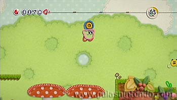Kirby en el reino de los hilos