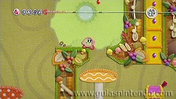 Kirby en el reino de los hilos