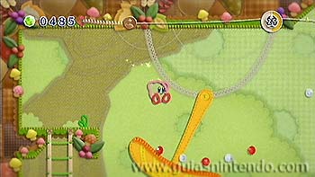 Kirby en el reino de los hilos