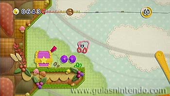 Kirby en el reino de los hilos