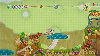 Kirby en el reino de los hilos