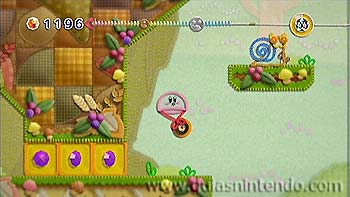 Kirby en el reino de los hilos