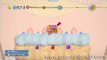 Kirby en el reino de los hilos