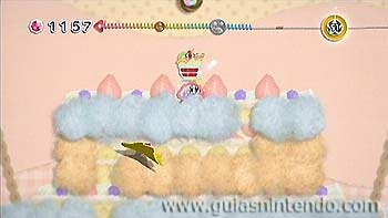 Kirby en el reino de los hilos