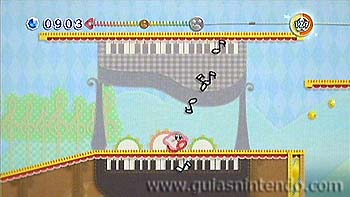 Kirby en el reino de los hilos
