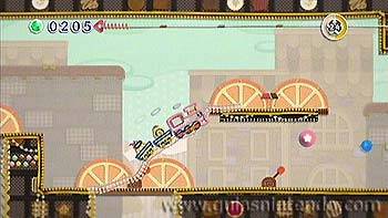 Kirby en el reino de los hilos