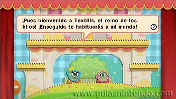 Kirby en el reino de los hilos