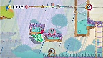 Kirby en el reino de los hilos