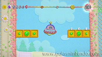 Kirby en el reino de los hilos