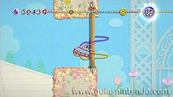 Kirby en el reino de los hilos