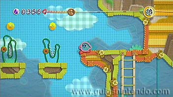 Kirby en el reino de los hilos