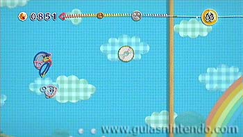 Kirby en el reino de los hilos