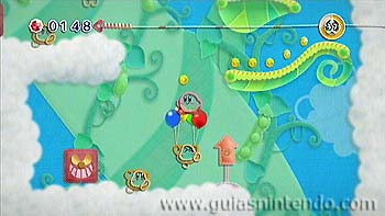 Kirby en el reino de los hilos