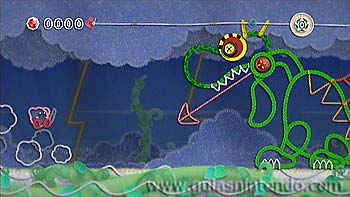 Kirby en el reino de los hilos