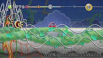 Kirby en el reino de los hilos