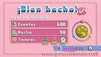 Kirby en el reino de los hilos