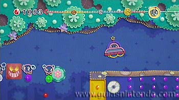 Kirby en el reino de los hilos