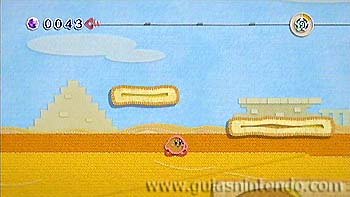 Kirby en el reino de los hilos