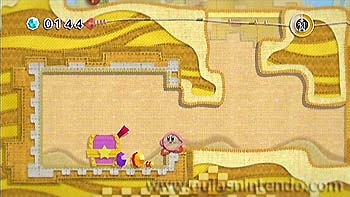 Kirby en el reino de los hilos