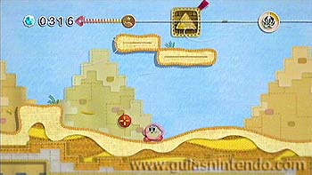 Kirby en el reino de los hilos