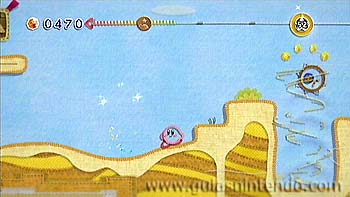 Kirby en el reino de los hilos