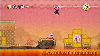 Kirby en el reino de los hilos