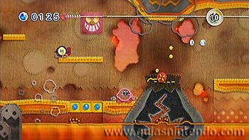 Kirby en el reino de los hilos