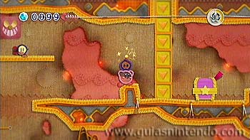 Kirby en el reino de los hilos
