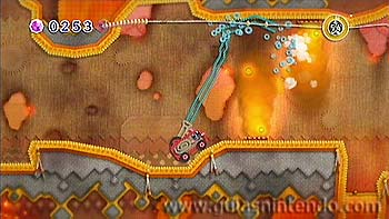 Kirby en el reino de los hilos