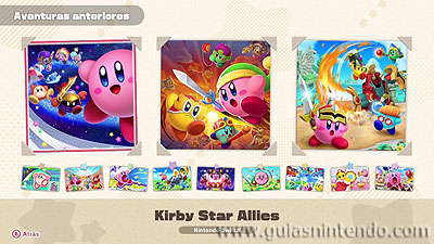 Kirby y la tierra olvidada