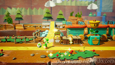 Yoshi's Crafted World