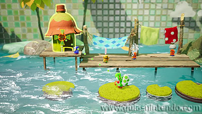 Yoshi's Crafted World
